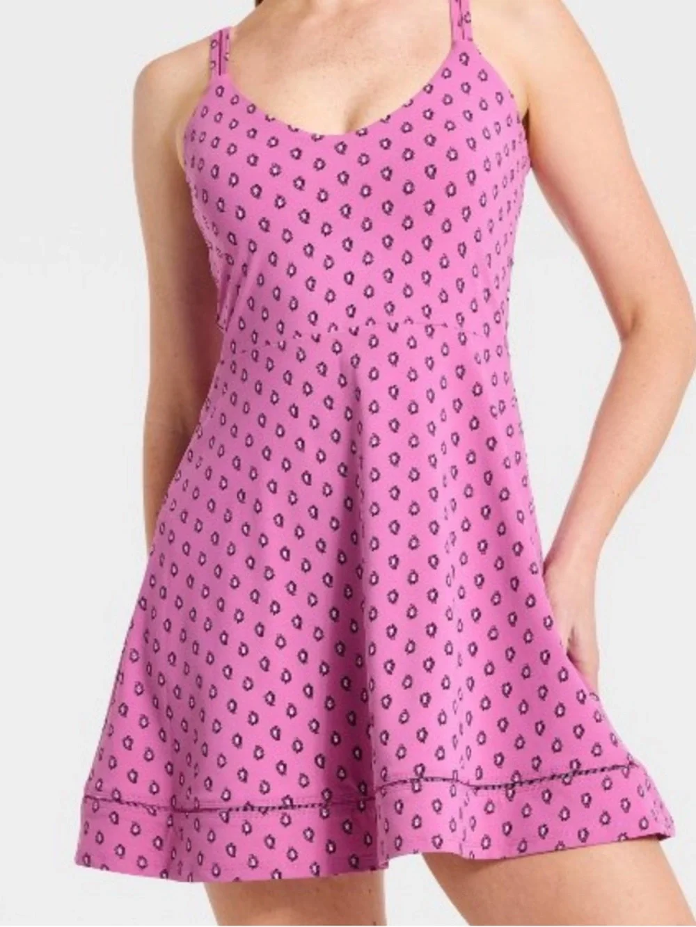 Women's Athletic Ladder Trim Dress - All In Motion™ Rose Pink new 🆕